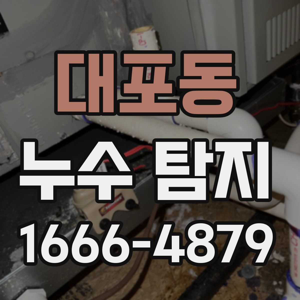 대포동 누수 탐지