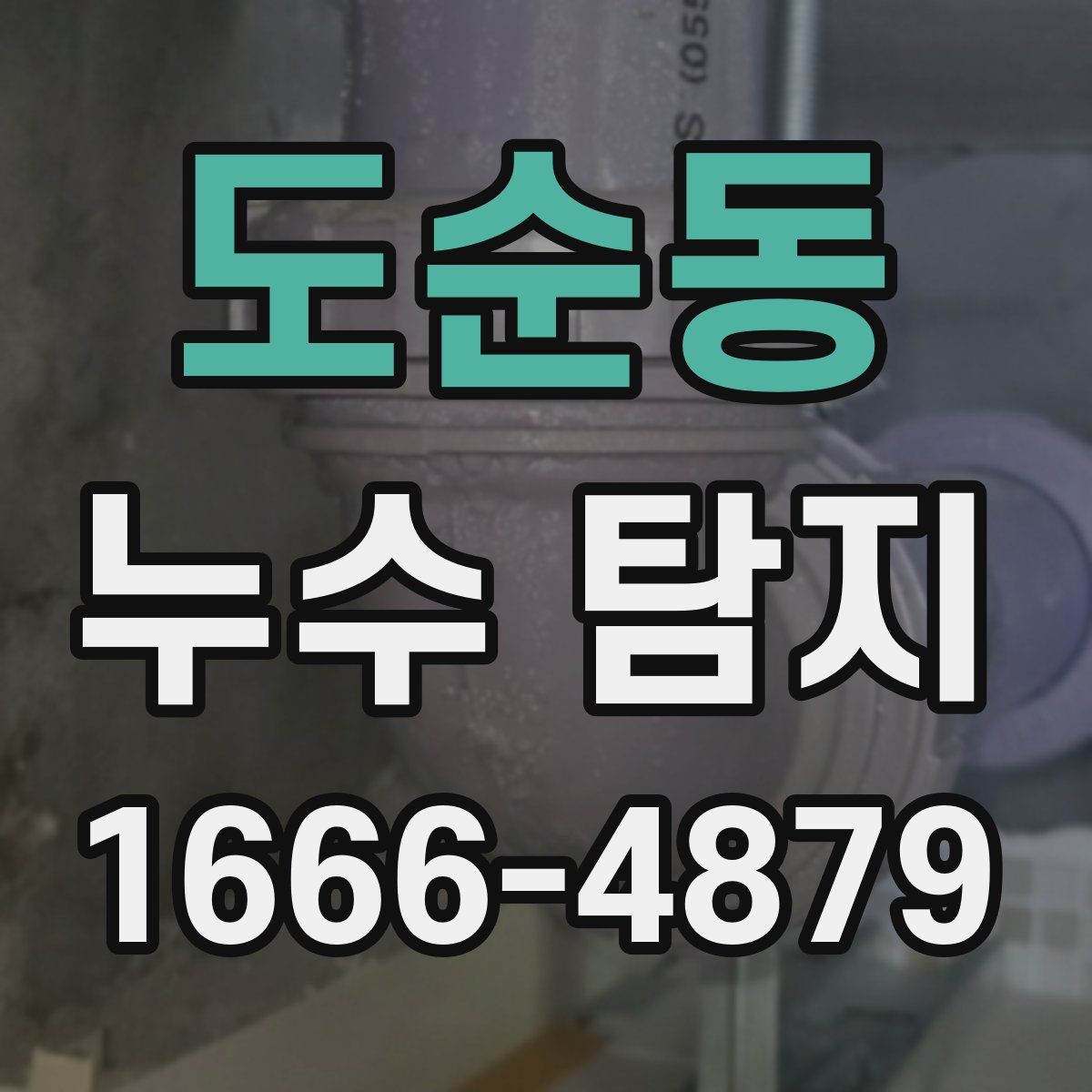 도순동 누수 탐지