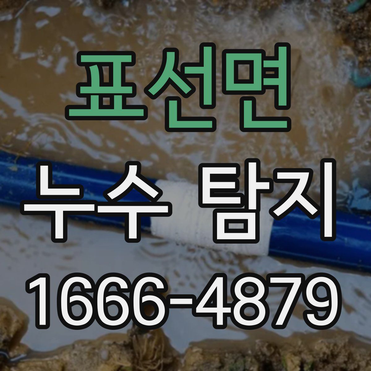 표선면 누수 탐지