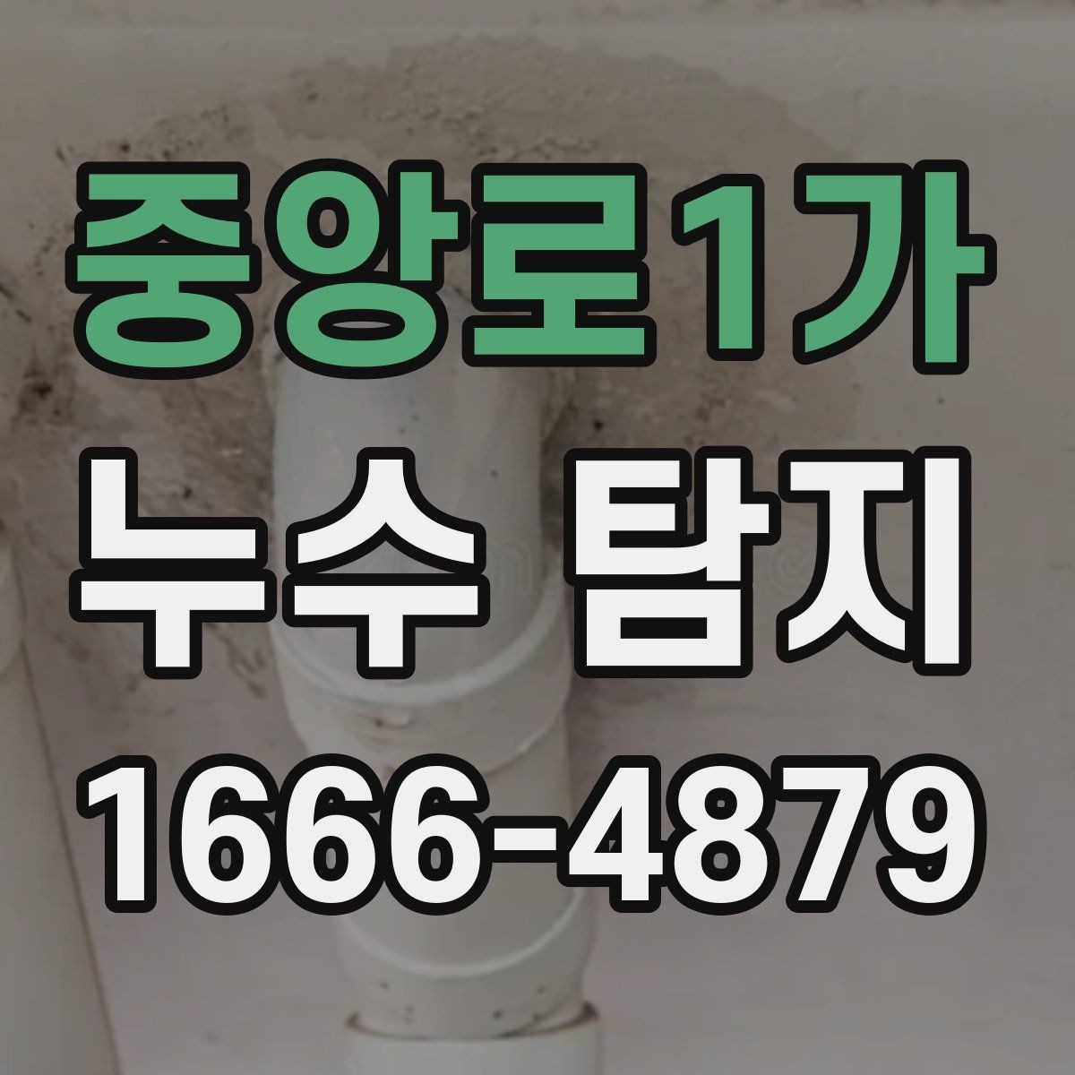 중앙로1가 누수 탐지 방문 전 문의해야 할 내용