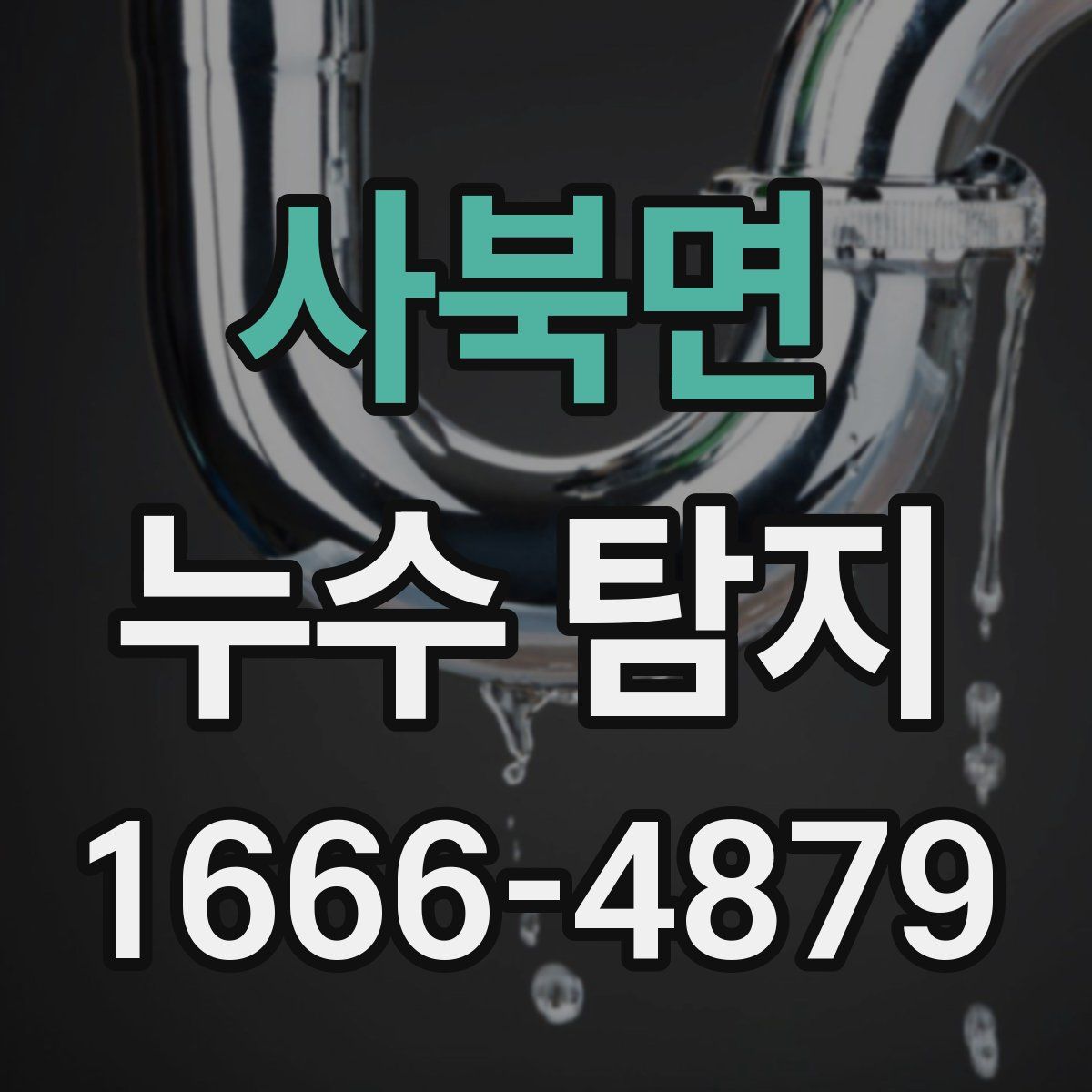 사북면 누수 탐지