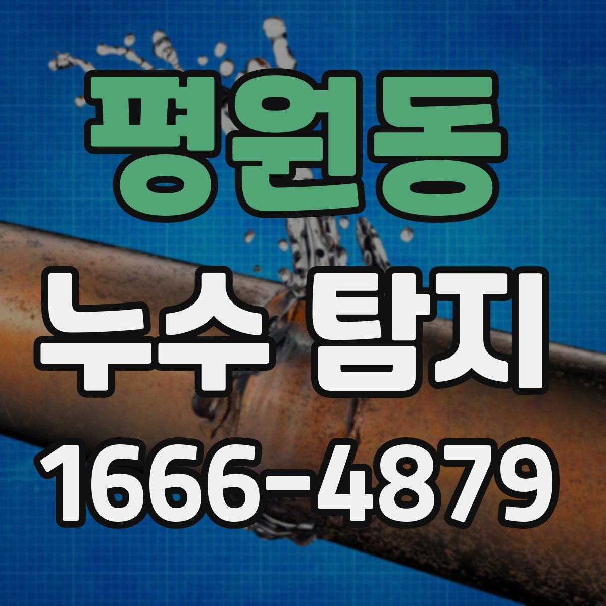 평원동 누수 탐지