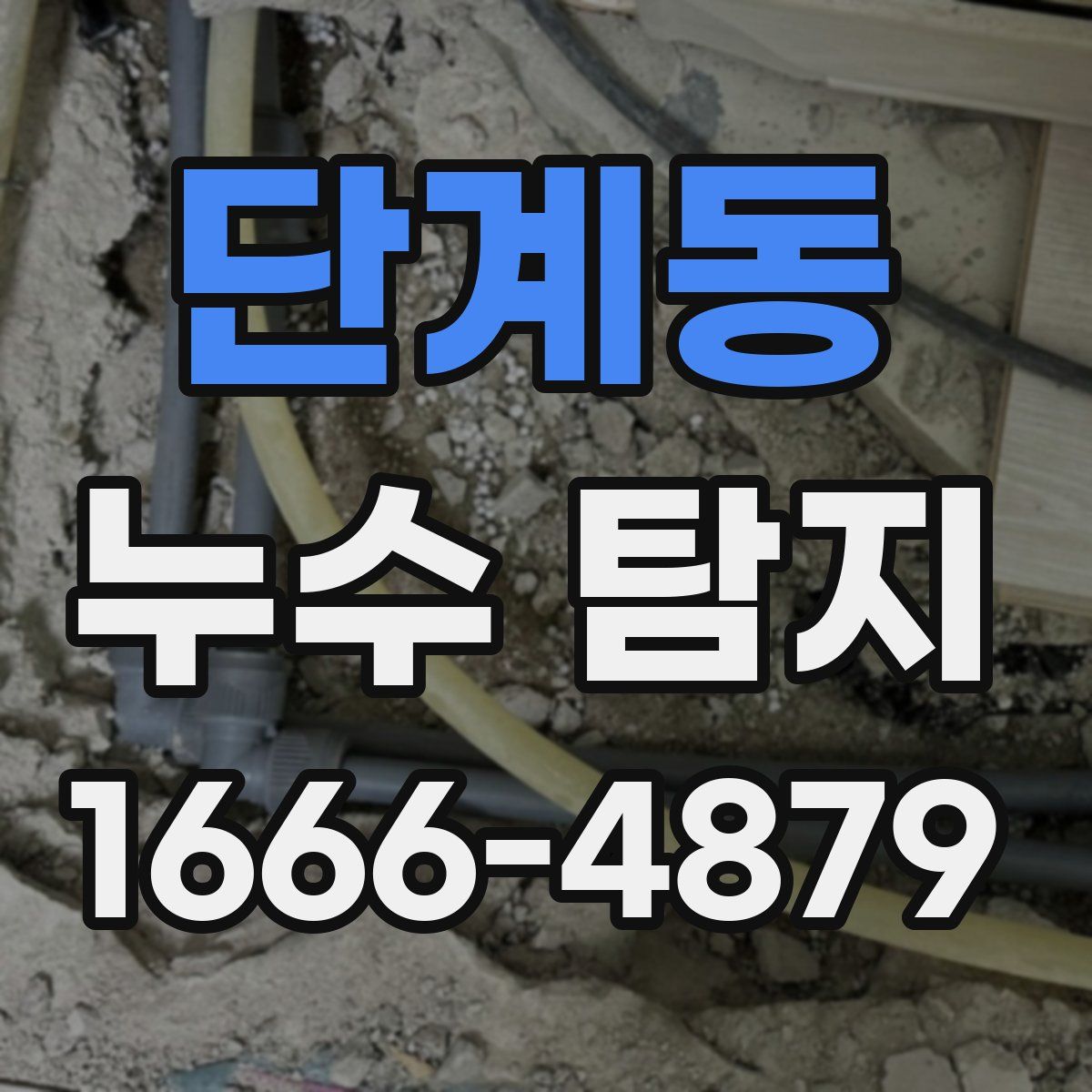 단계동 누수 탐지