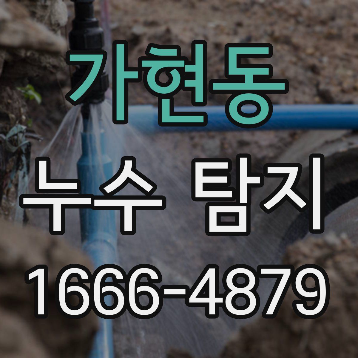 가현동 누수 탐지