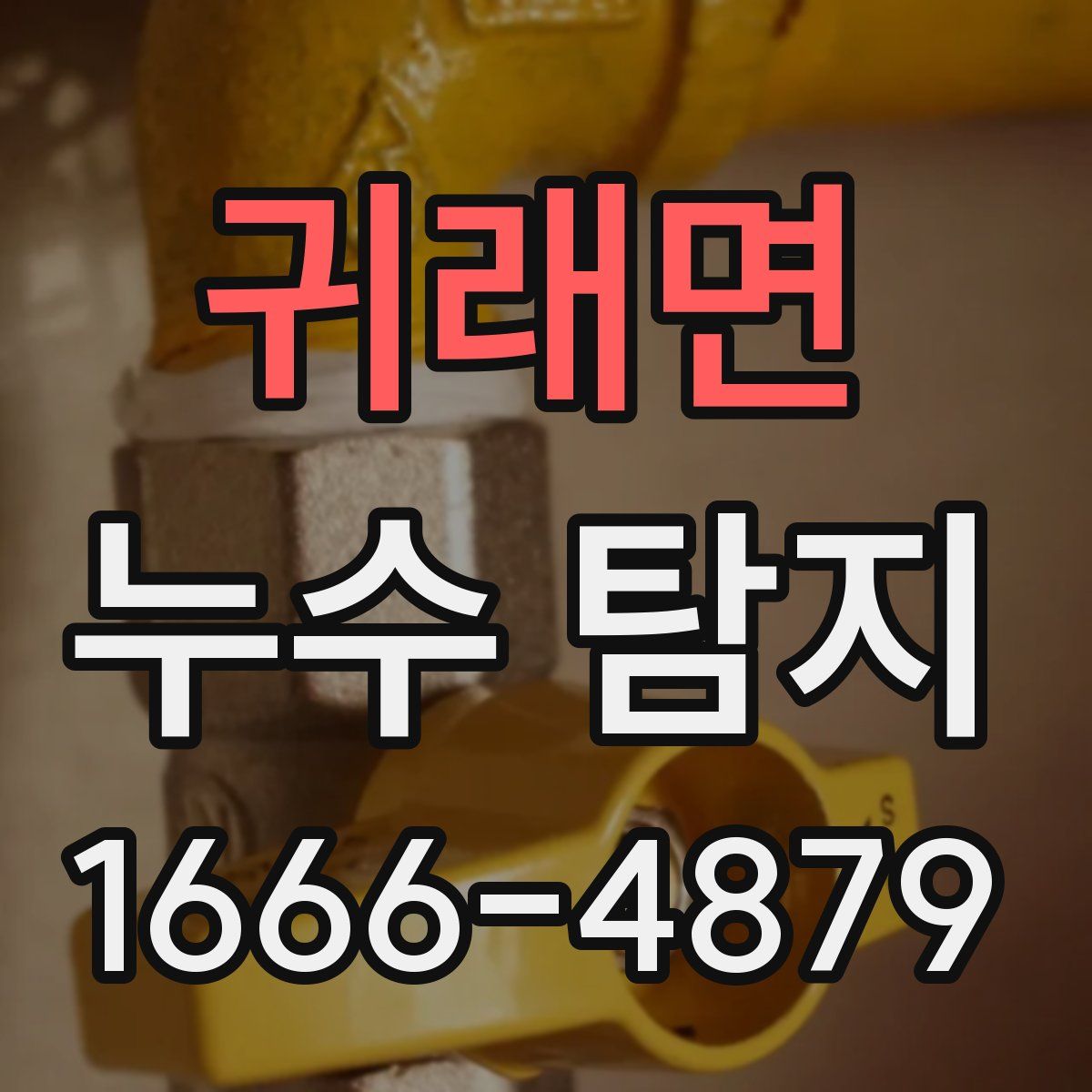 귀래면 누수 탐지