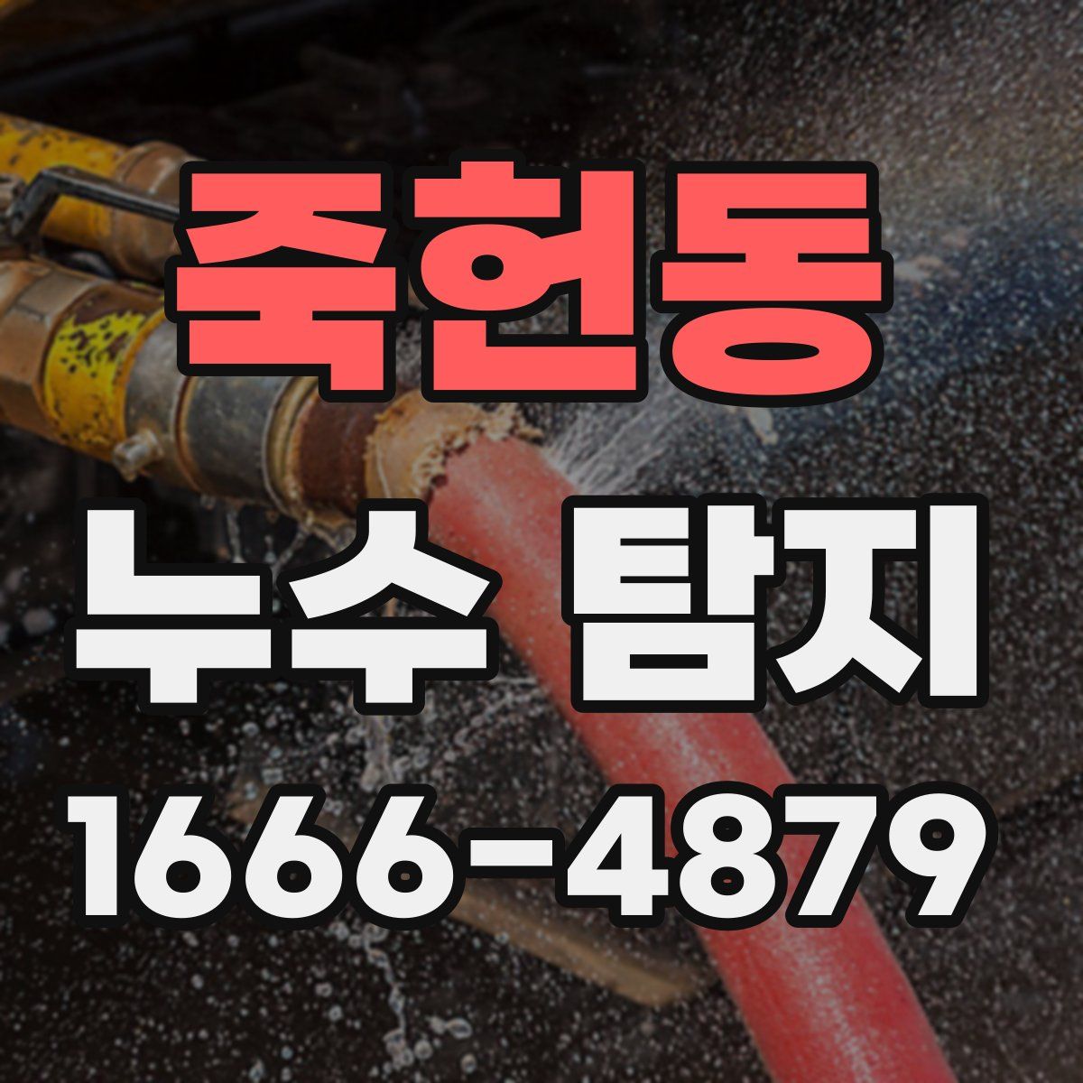 죽헌동 누수 탐지