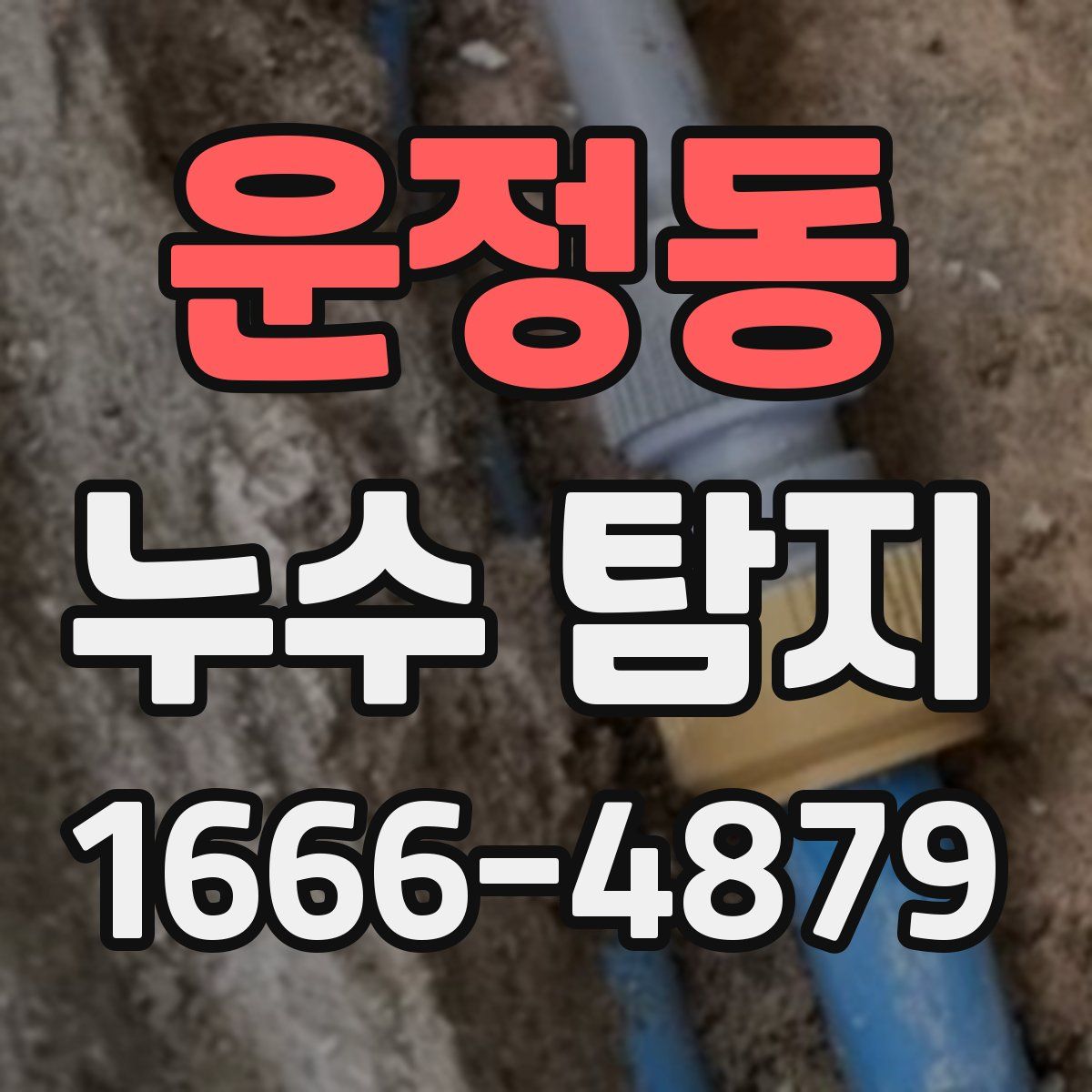 운정동 누수 탐지