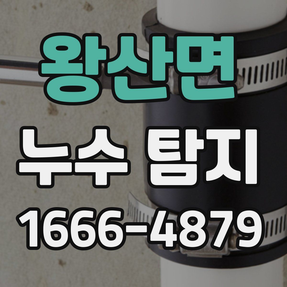 왕산면 누수 탐지