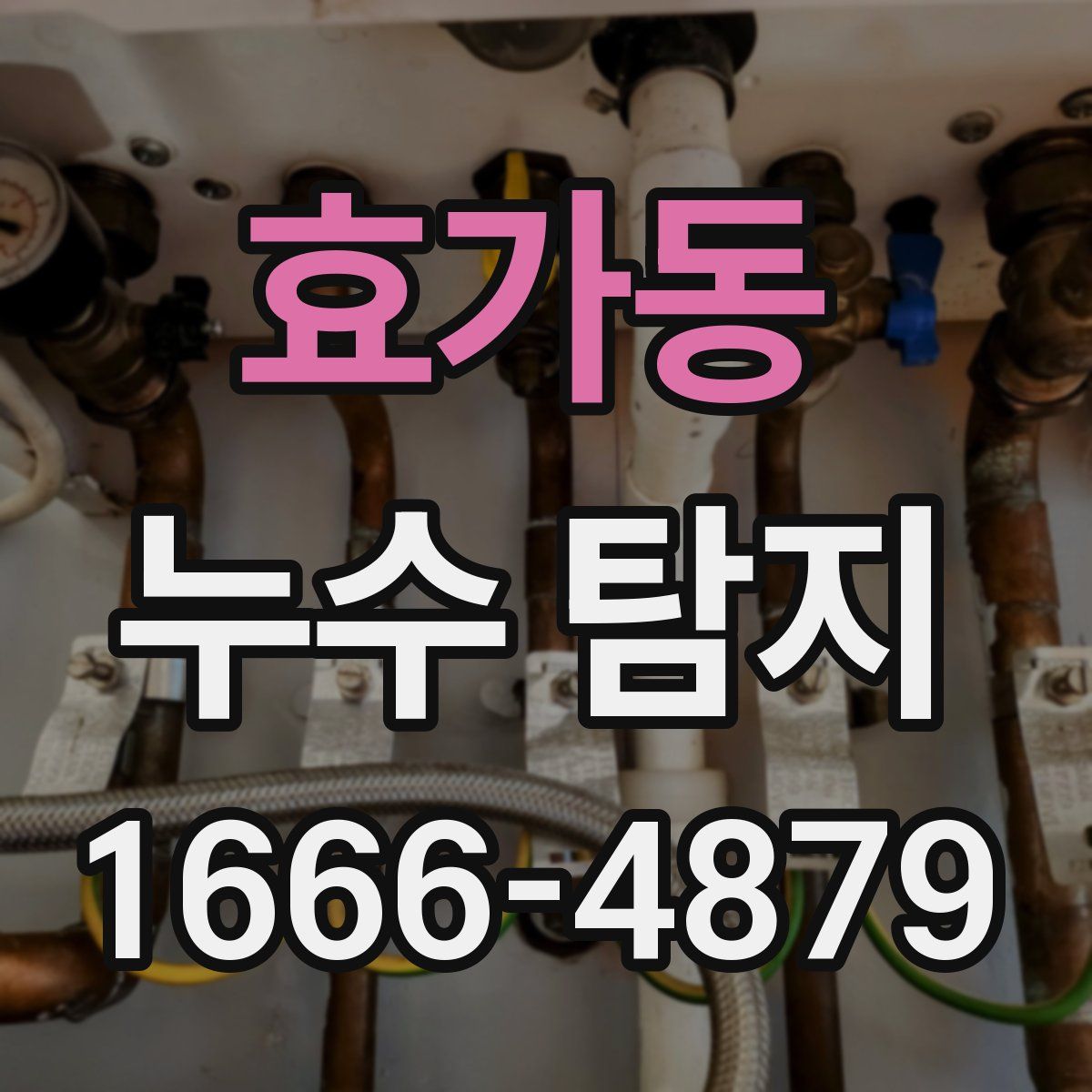 효가동 누수 탐지