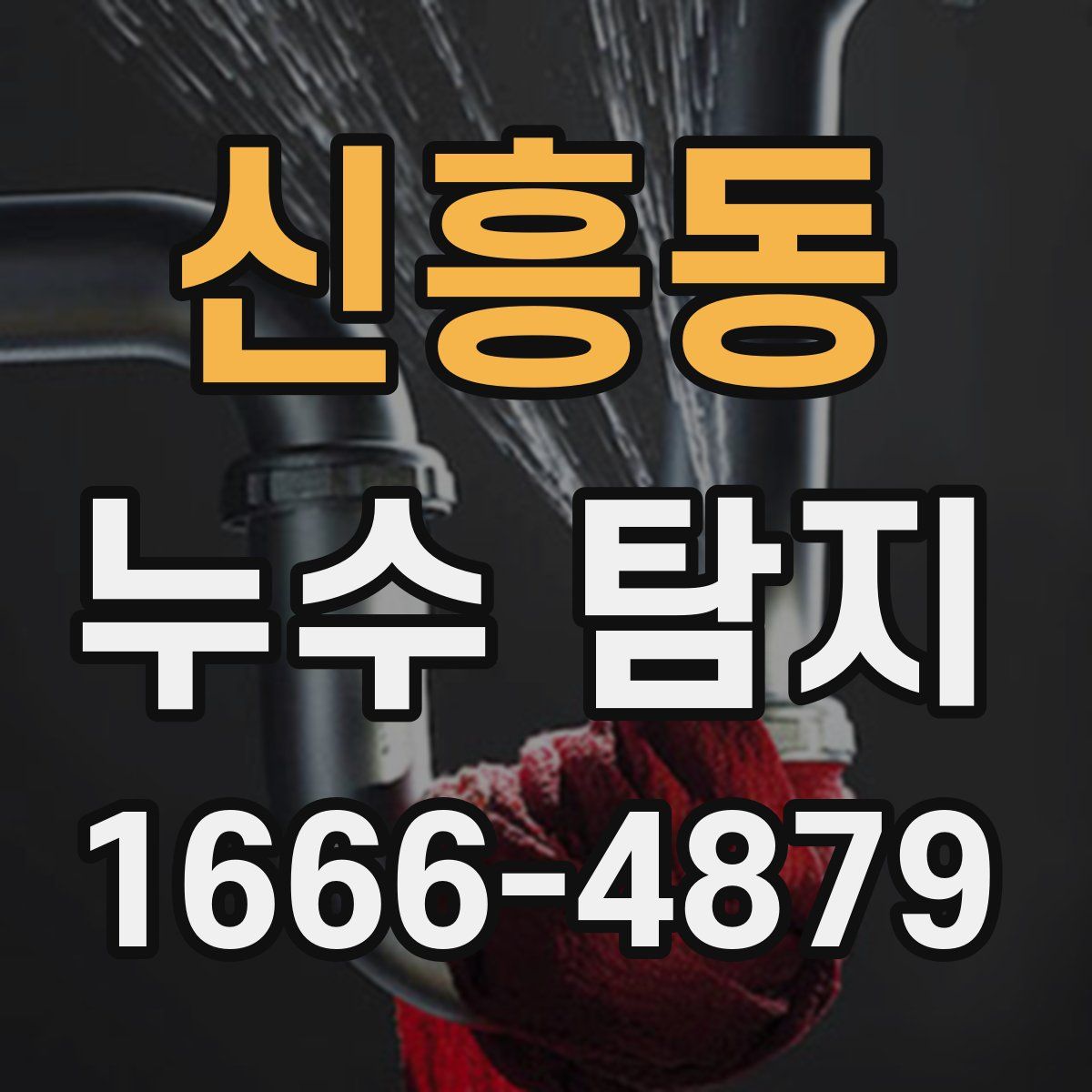 신흥동 누수 탐지
