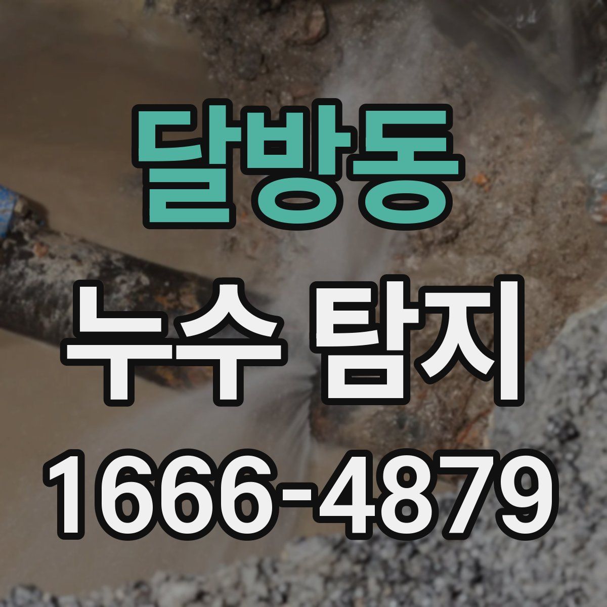 달방동 누수 탐지