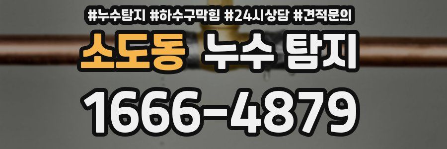 소도동 누수 탐지