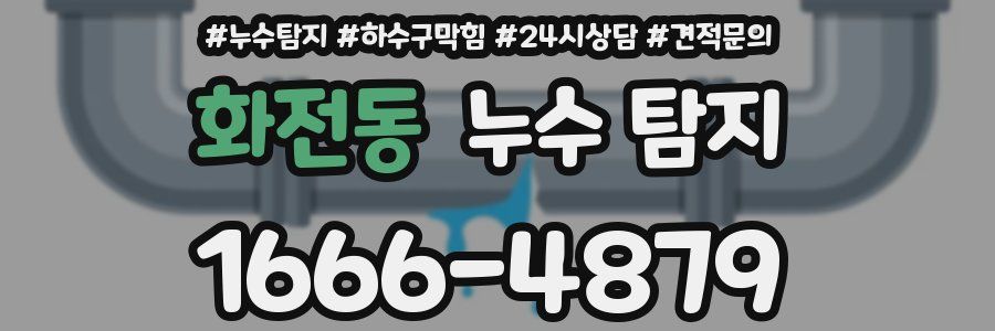 화전동 누수 탐지