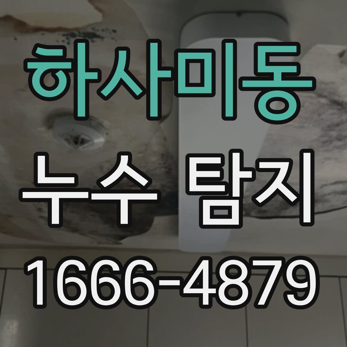 하사미동 누수 탐지