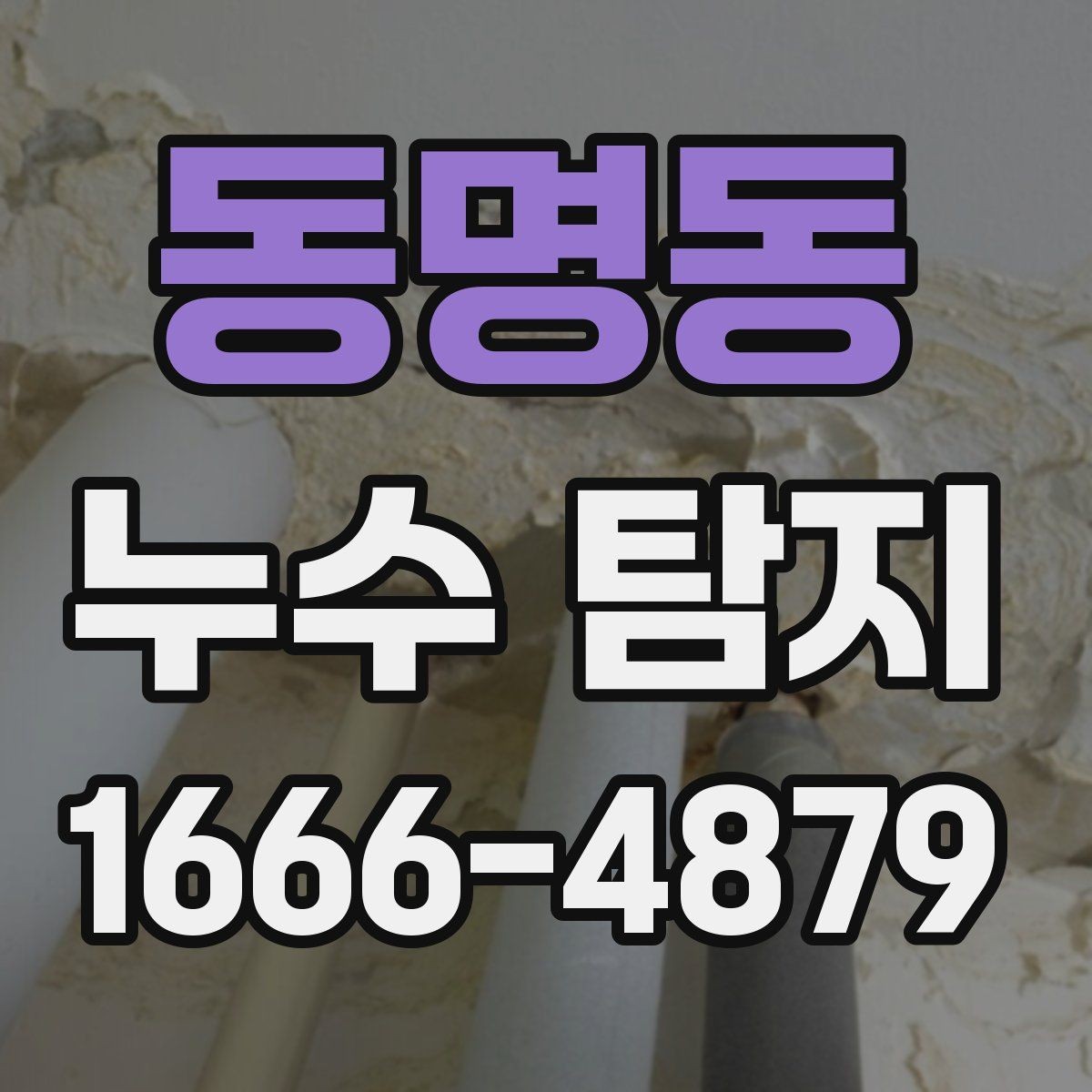 동명동 누수 탐지 상담 사례로 알아보는 핵심 질문
