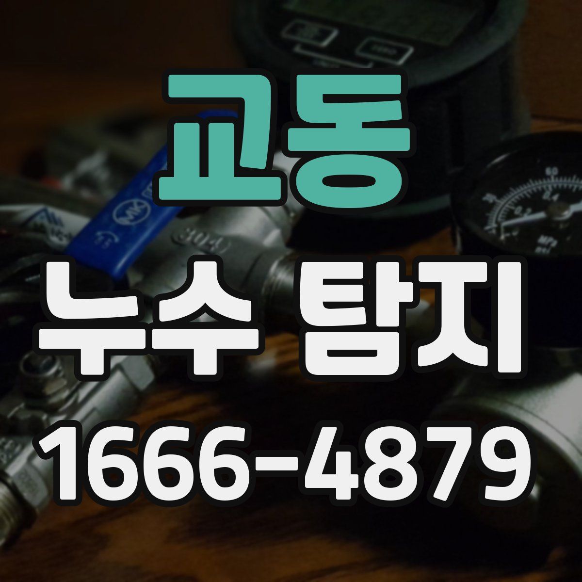 교동 누수 탐지