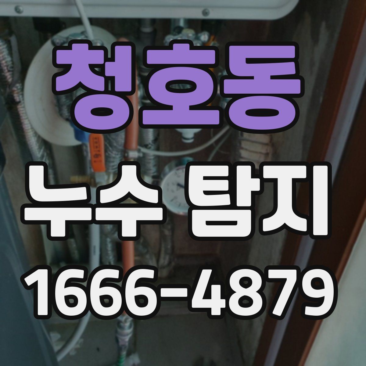 청호동 누수 탐지 결과를 확인하는 방법