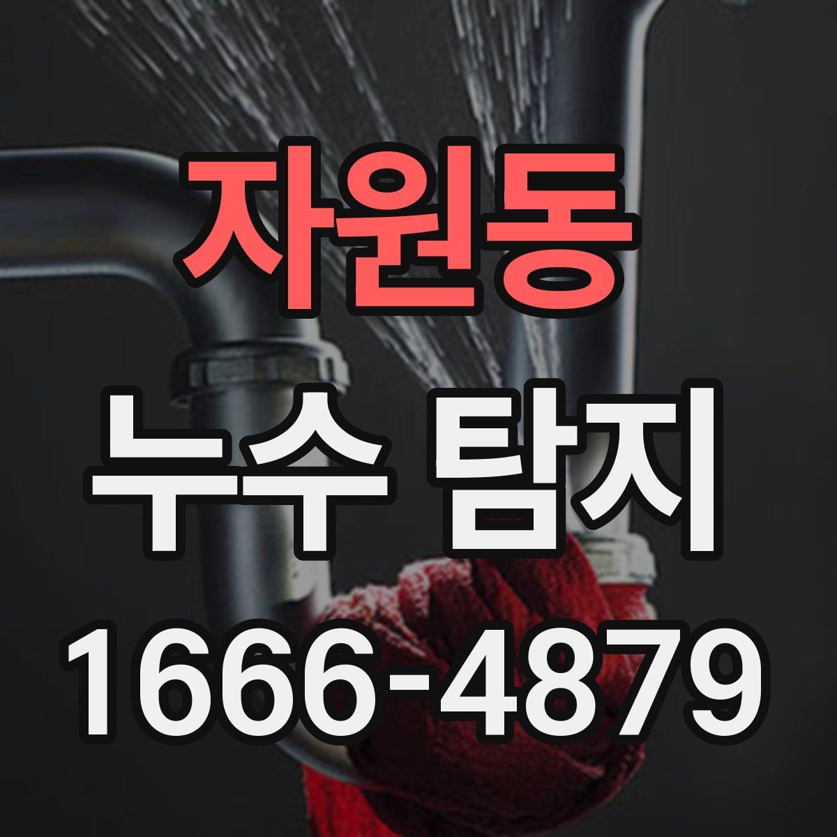 자원동 누수 탐지