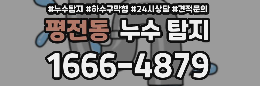 평전동 누수 탐지