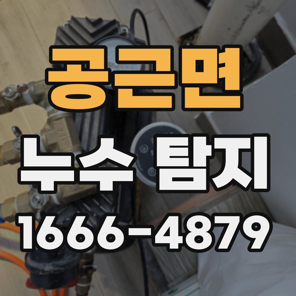 공근면 누수 탐지