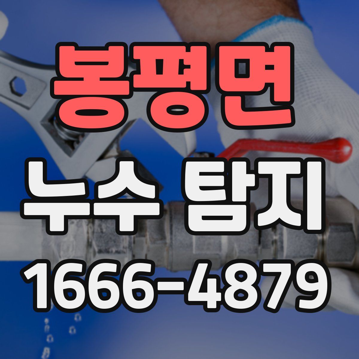 봉평면 누수 탐지