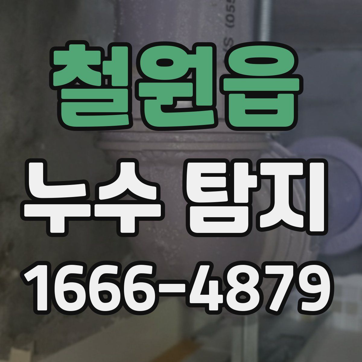 철원읍 누수 탐지