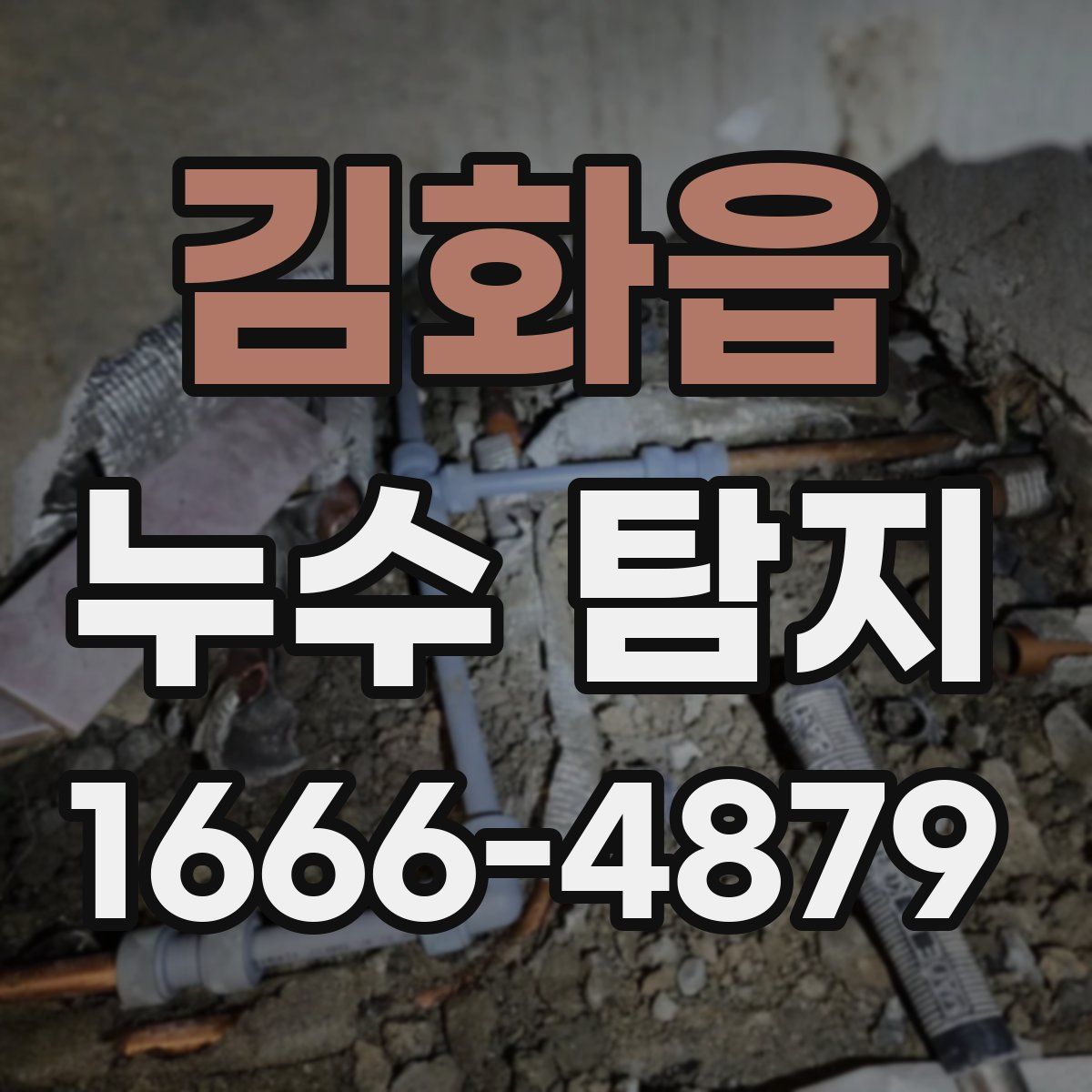 김화읍 누수 탐지