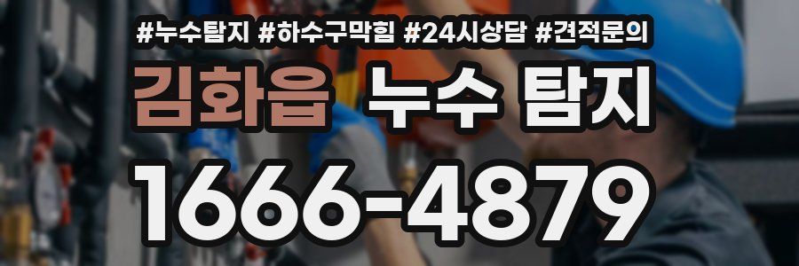 김화읍 누수 탐지