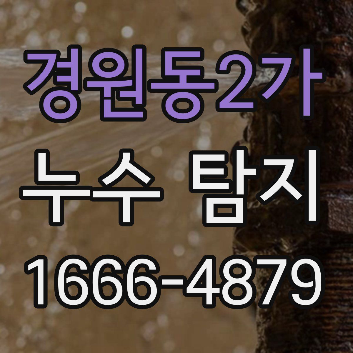 경원동2가 누수 탐지