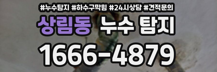 상림동 누수 탐지