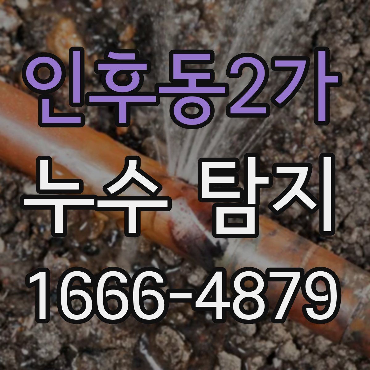 인후동2가 누수 탐지 결과를 확인할 때 보는 항목