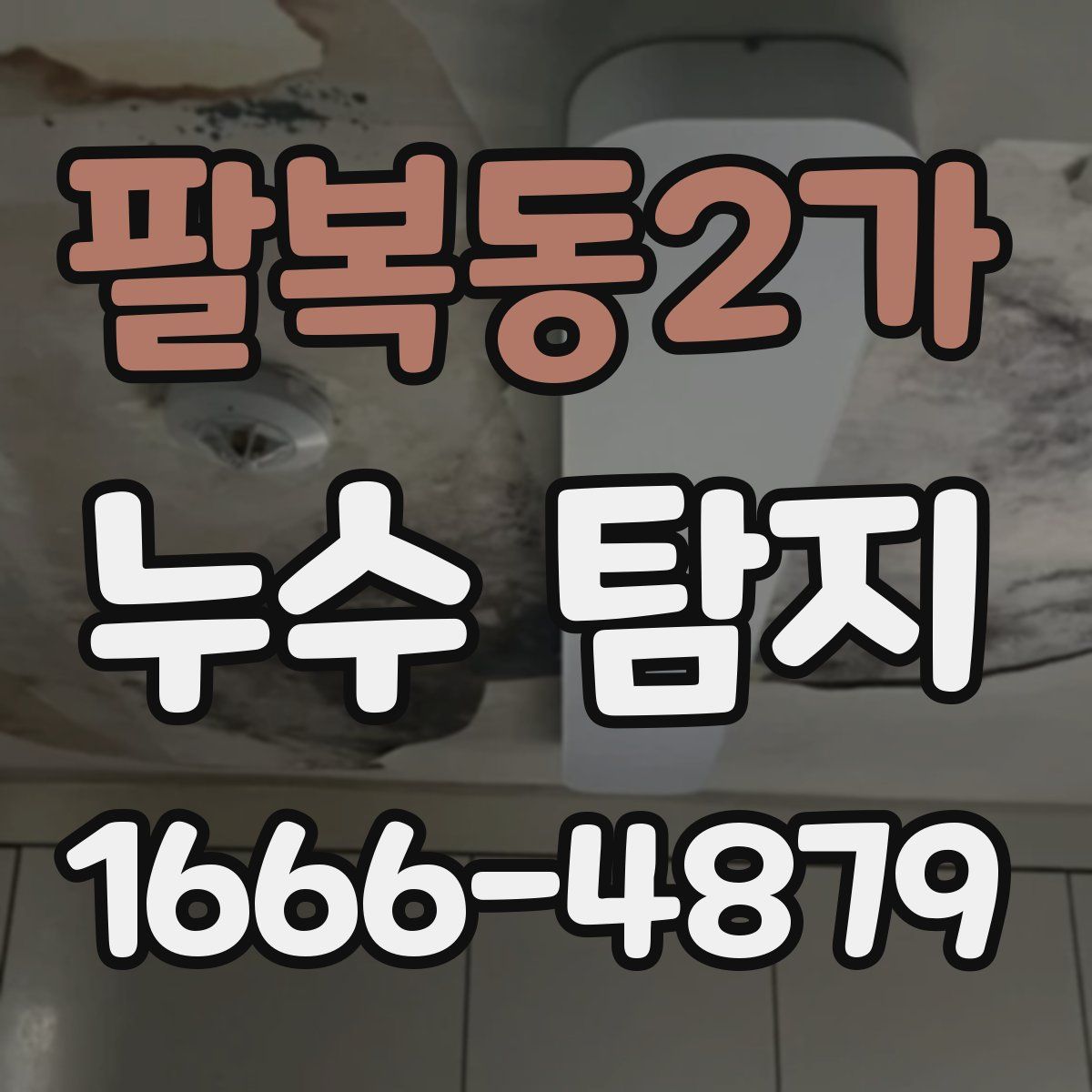 팔복동2가 누수 탐지