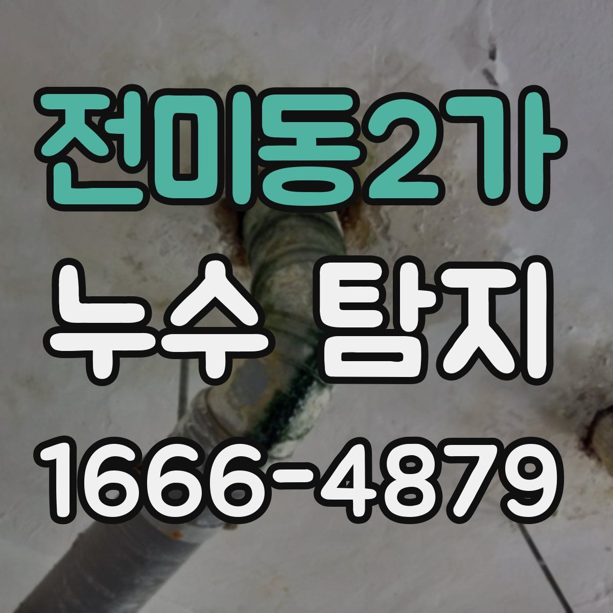 전미동2가 누수 탐지