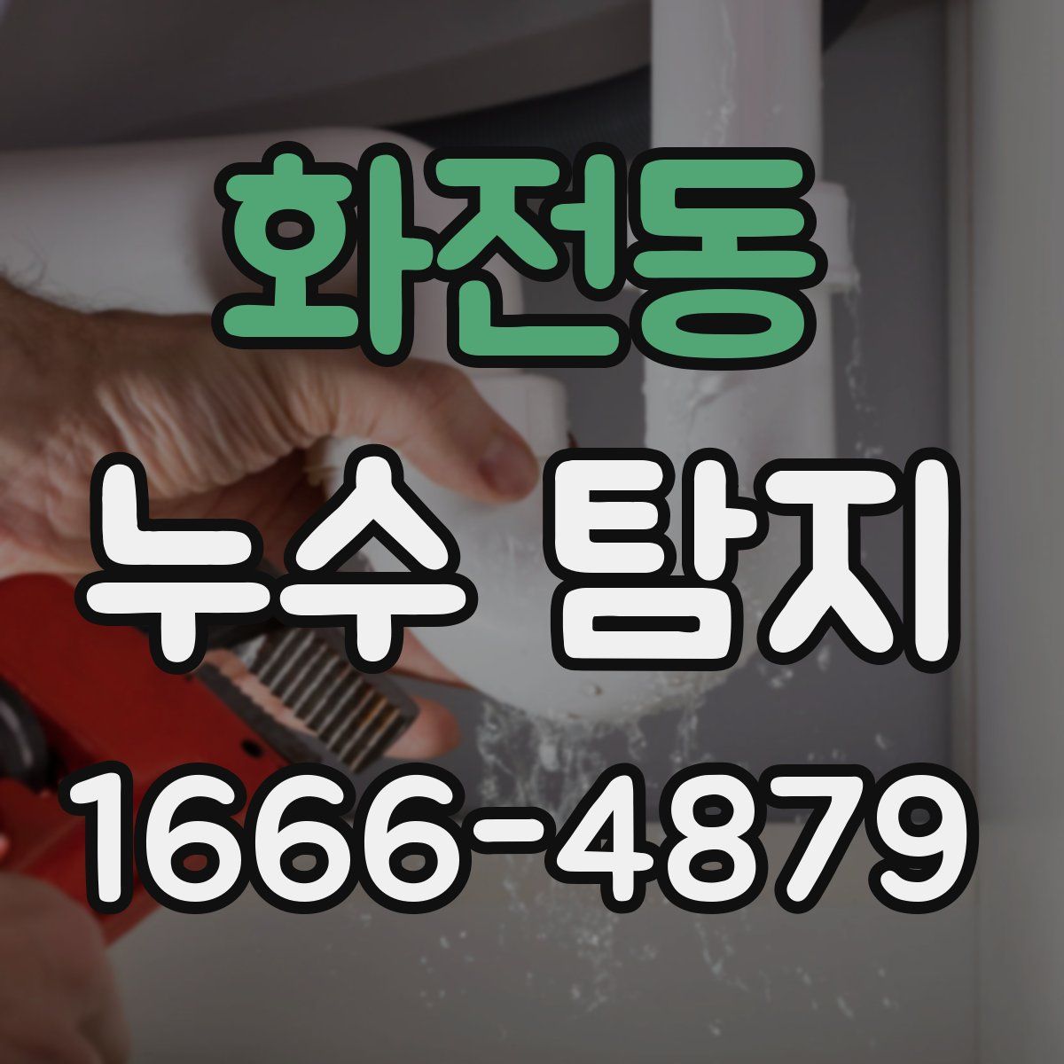 화전동 누수 탐지