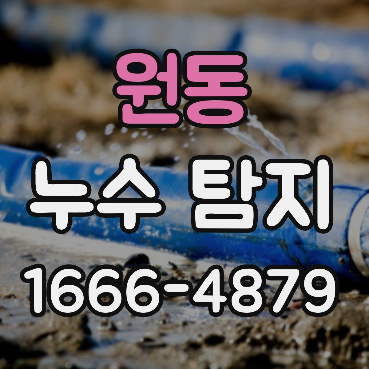 원동 누수 탐지