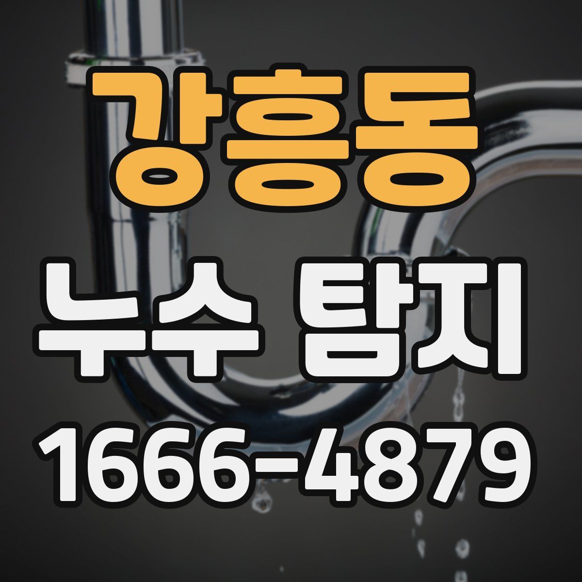 강흥동 누수 탐지