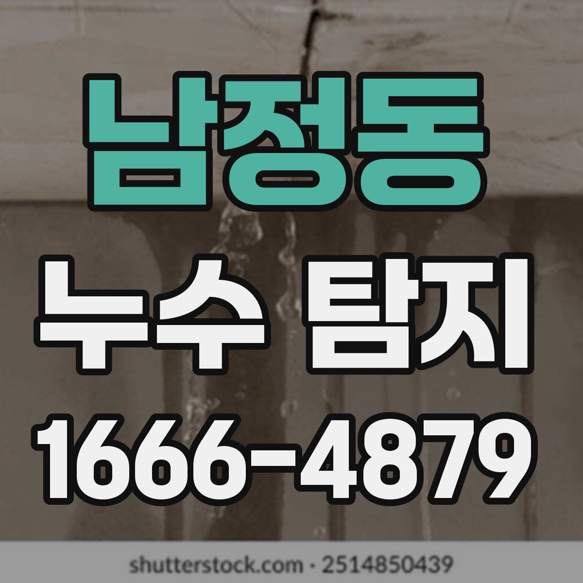 남정동 누수 탐지