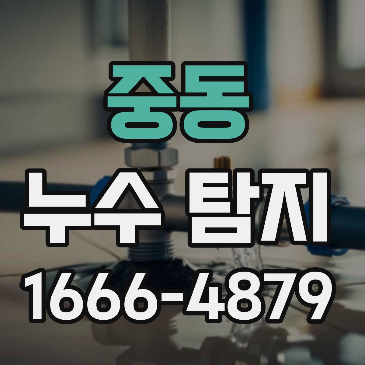 중동 누수 탐지