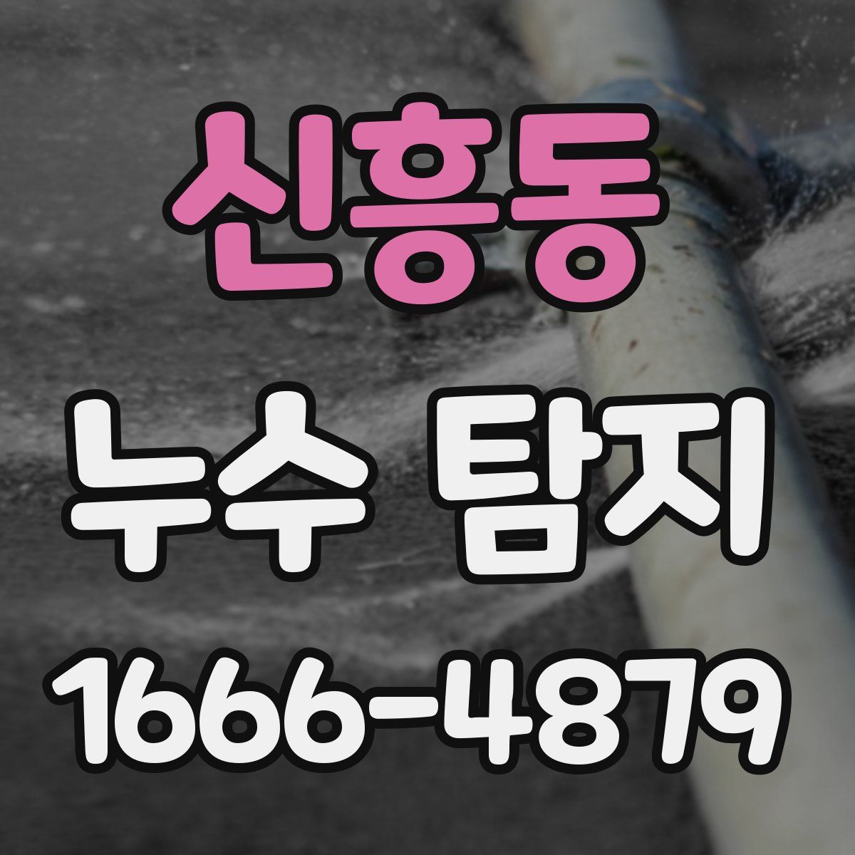 신흥동 누수 탐지