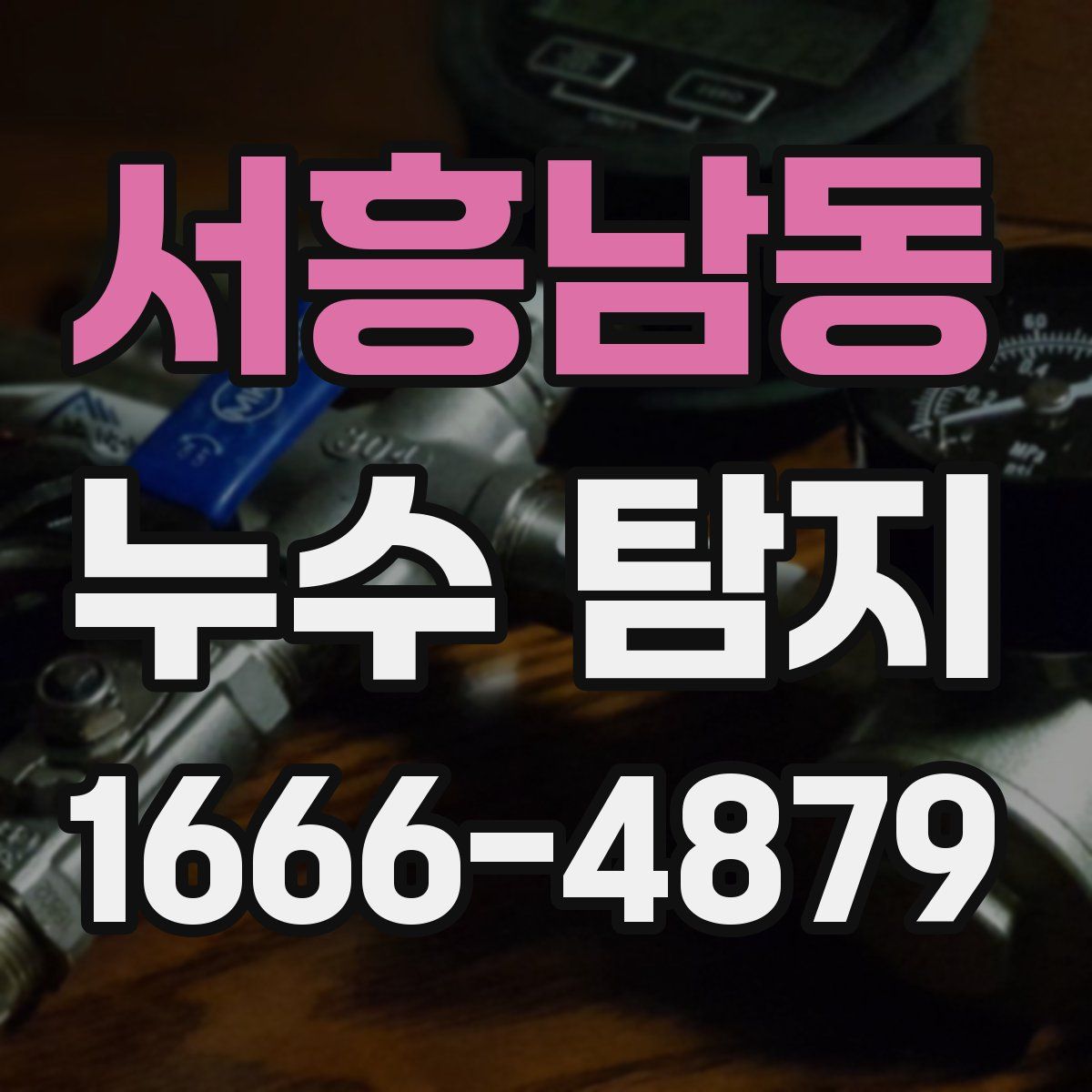 서흥남동 누수 탐지