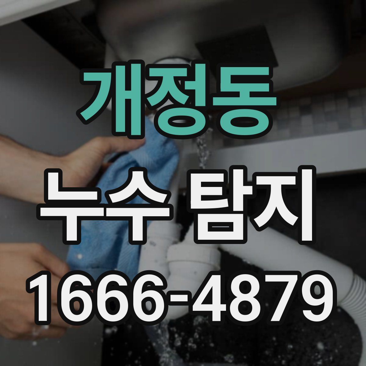 개정동 누수 탐지