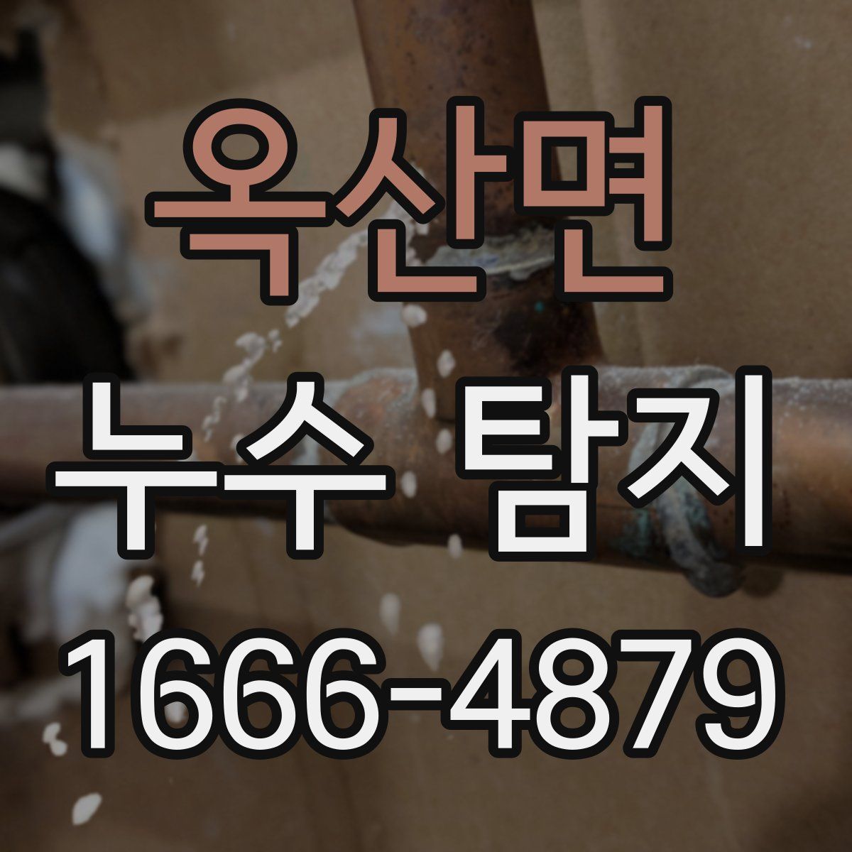 옥산면 누수 탐지