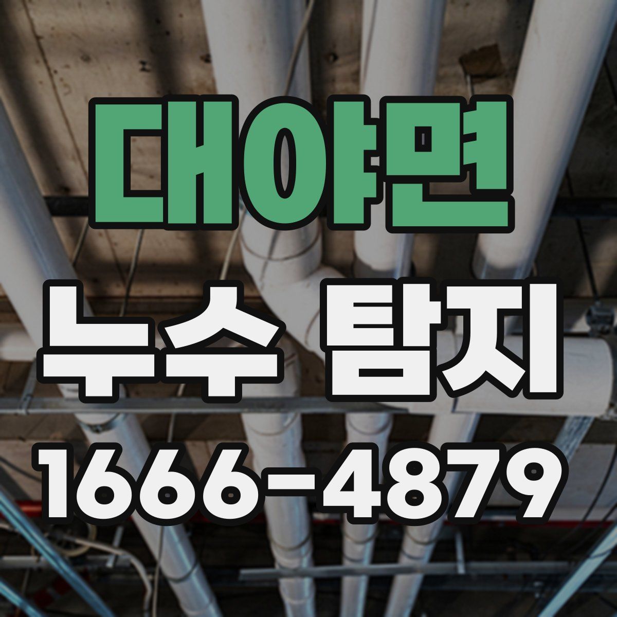 대야면 누수 탐지