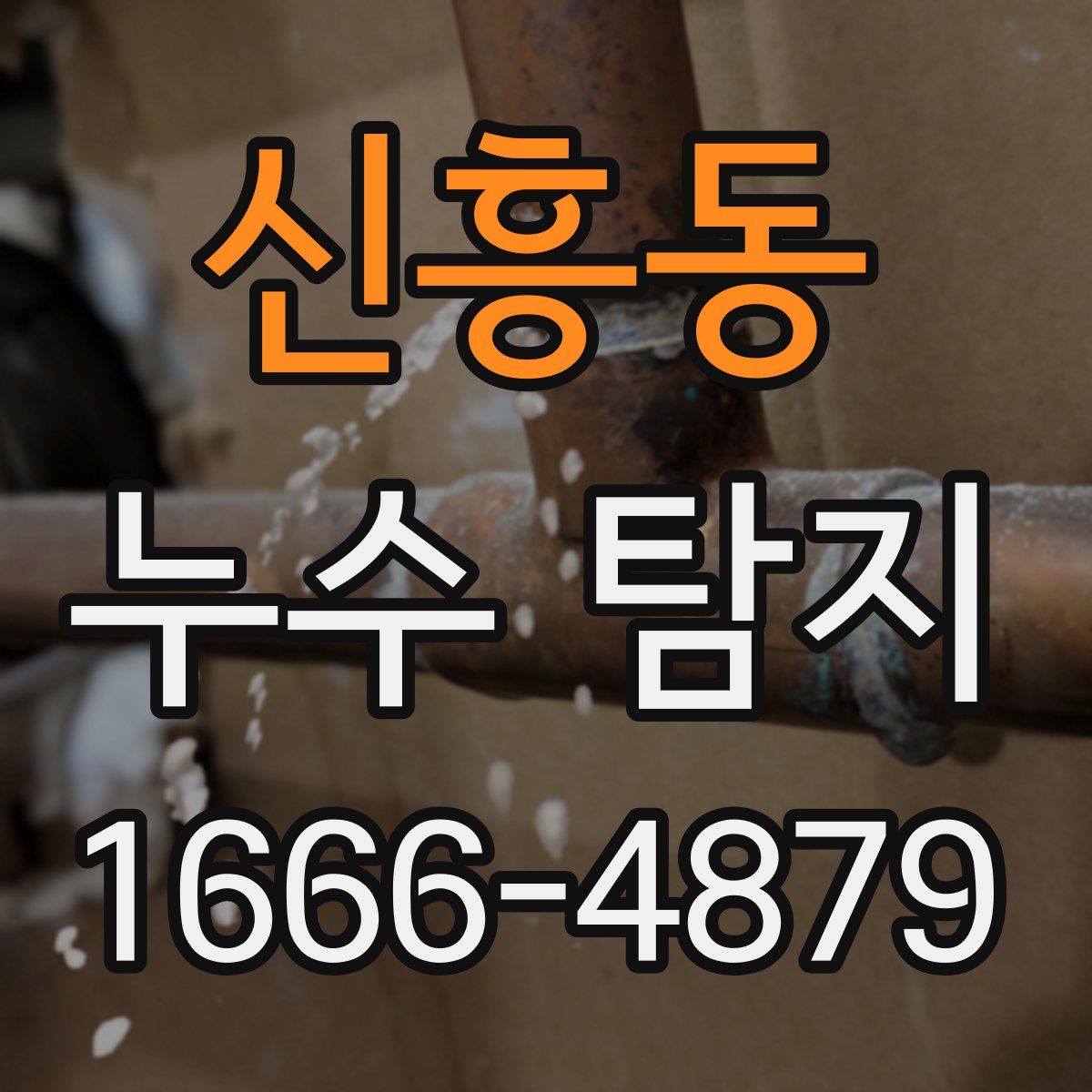 신흥동 누수 탐지