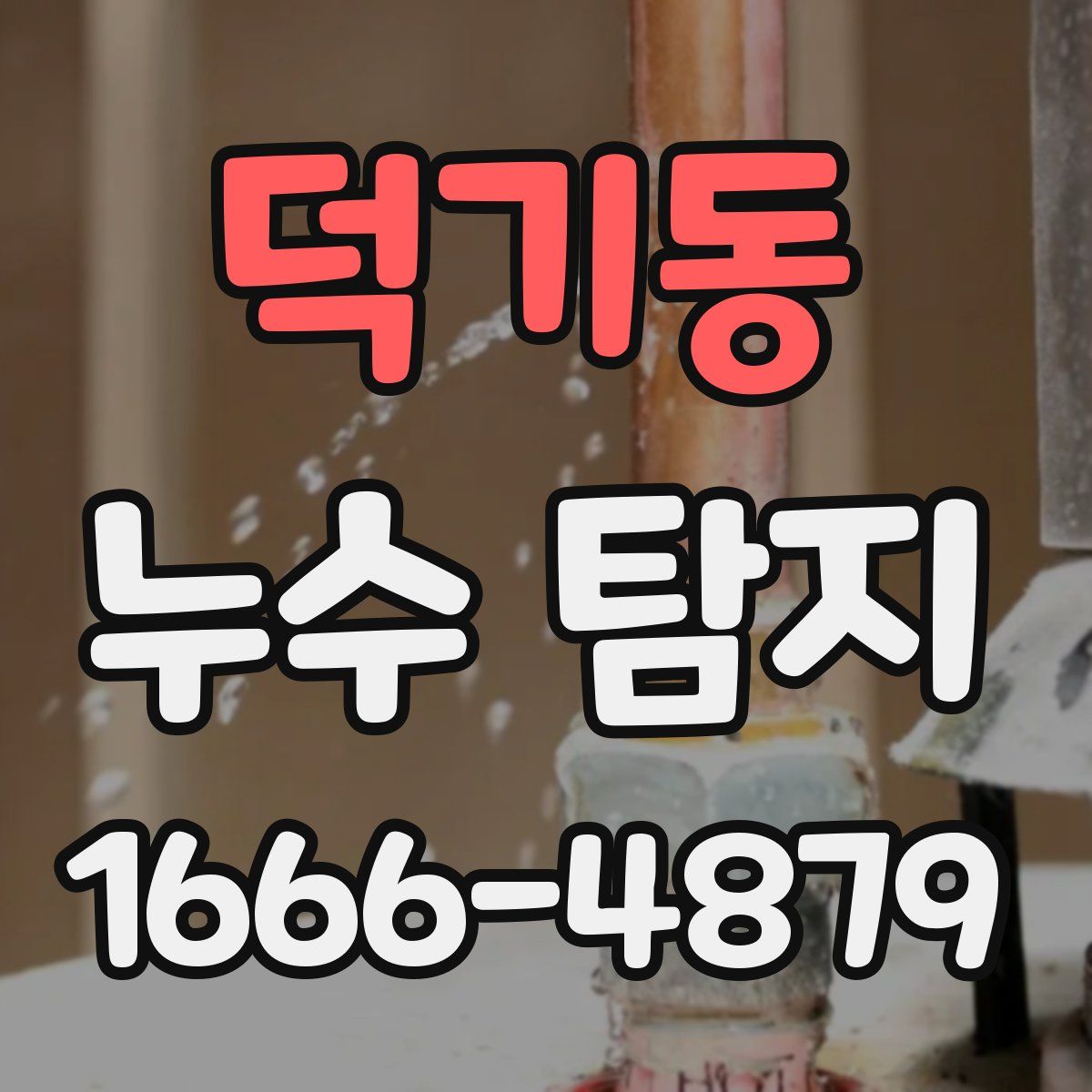 덕기동 누수 탐지