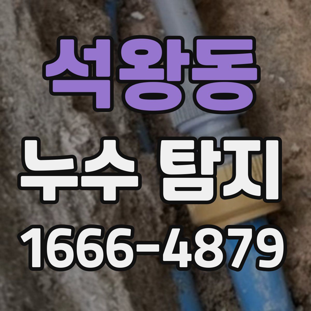 석왕동 누수 탐지