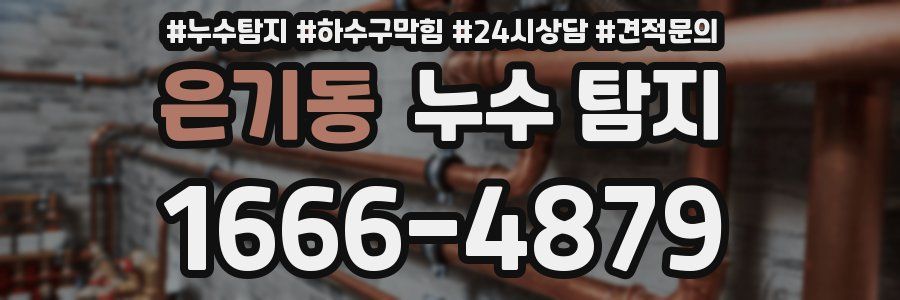 은기동 누수 탐지