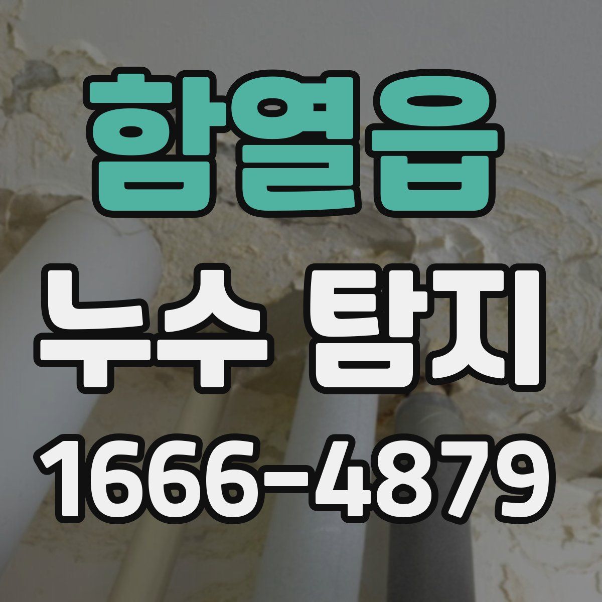 함열읍 누수 탐지