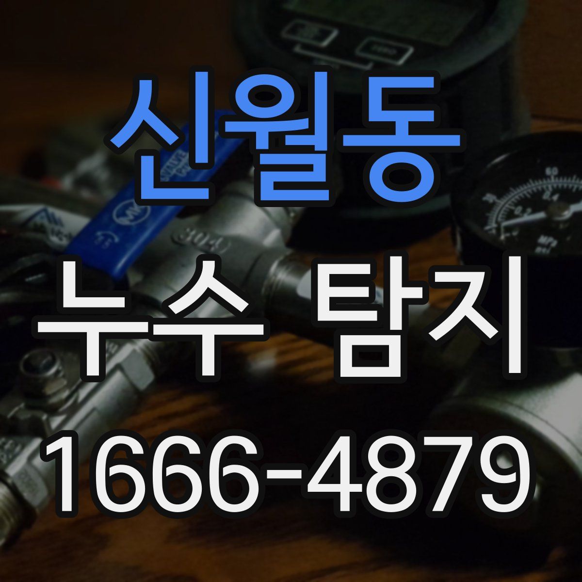 신월동 누수 탐지