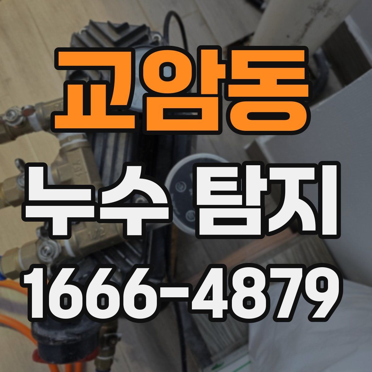 교암동 누수 탐지